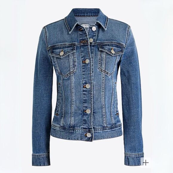 J. Crew XXS Denim Jacket - Picture 1 of 10